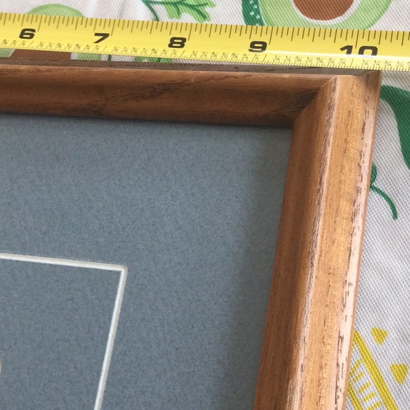 Framed Saturday Evening Post teacher by Norman Rockwell. 22cent stamp 1985 - Picture 5 of 6